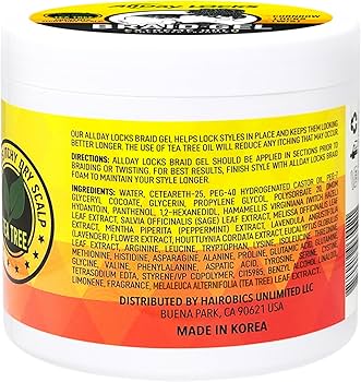 All Day Locs Braid Gel Travel Size 4 oz