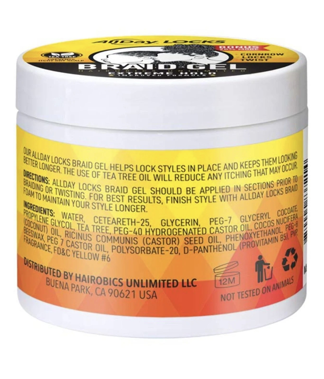 All Day Locks Braid Gel Bonus Size