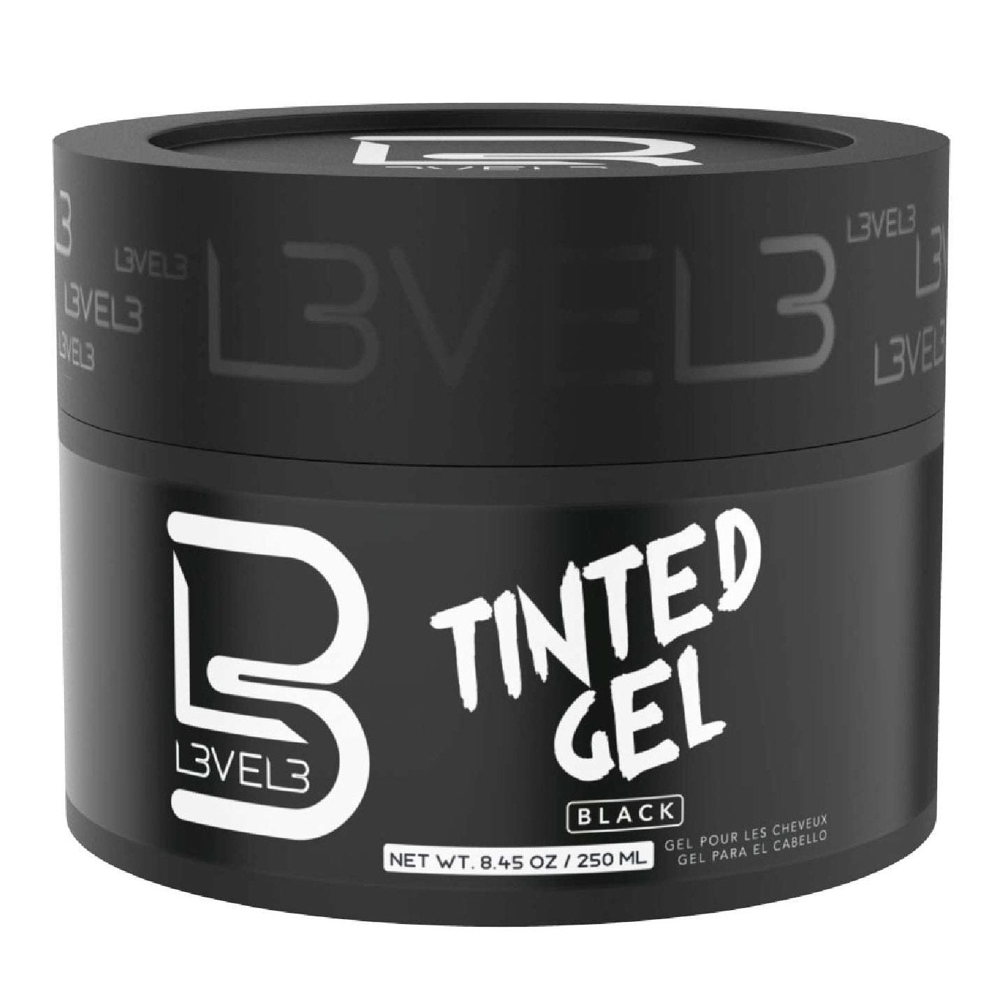 L3Vel3 Tinted Gel Black 8.45 Oz