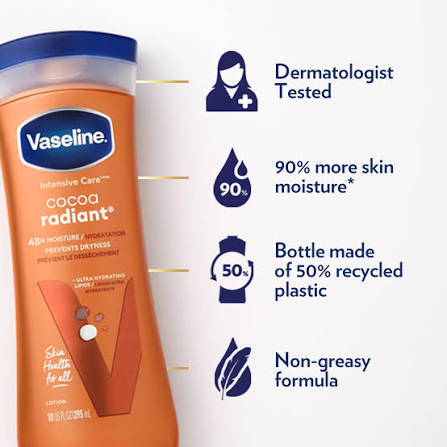 Vaseline Cocoa Radiant Lotion