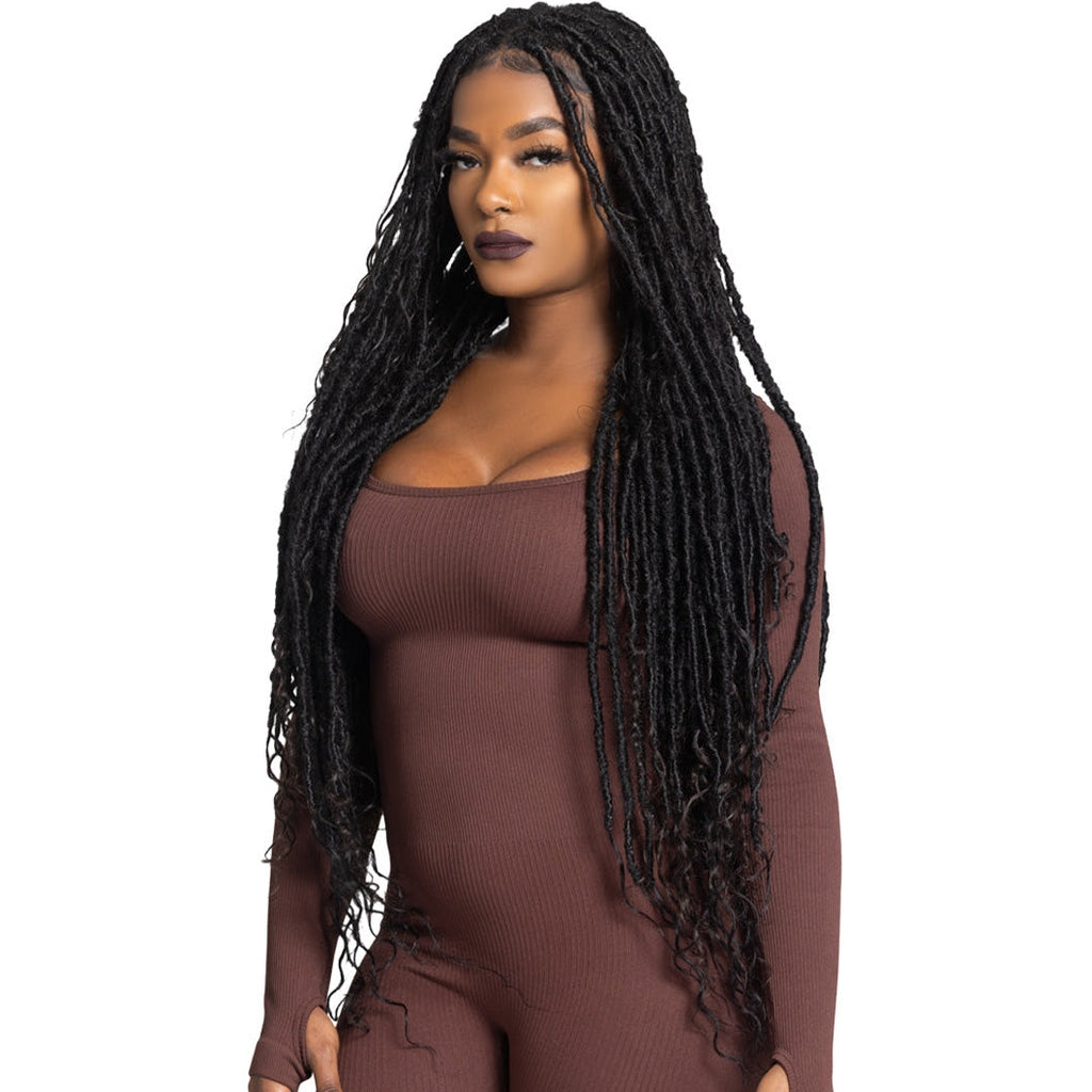 Urban Beauty Queen B Braid Synthetic Butterfly Goddess Locs 3X Value Pack 28 Inch Color 2